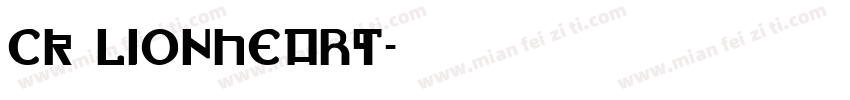 CK Lionheart字体转换